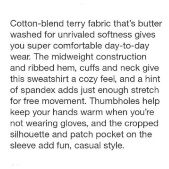 All in Motion™ Women's French Terry Butter Wash Sweatshirt Slate Size L - Picture 10 of 15